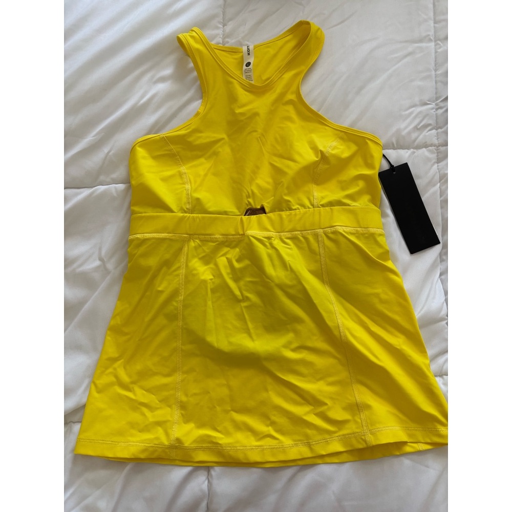 BNWT Women’s Bright Yellow Athletic Tank Top